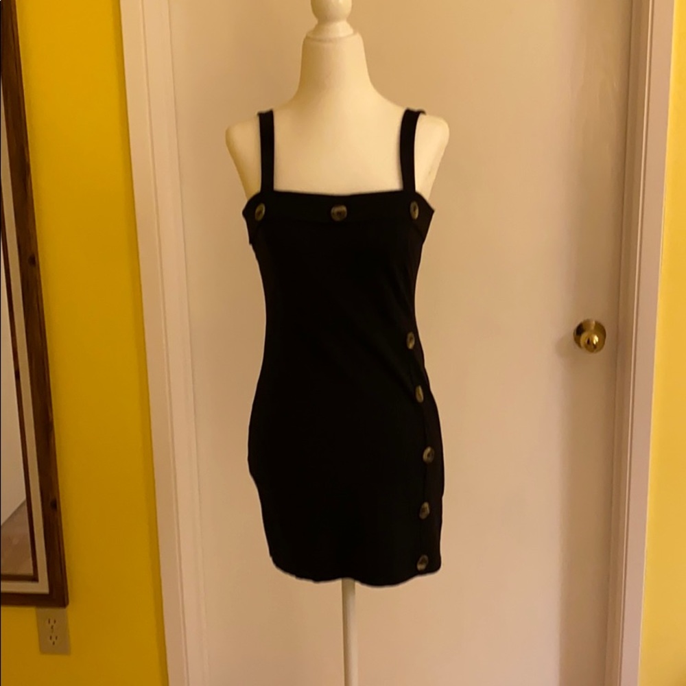 Black minidress